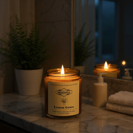 Lemon Grass Scented Candle